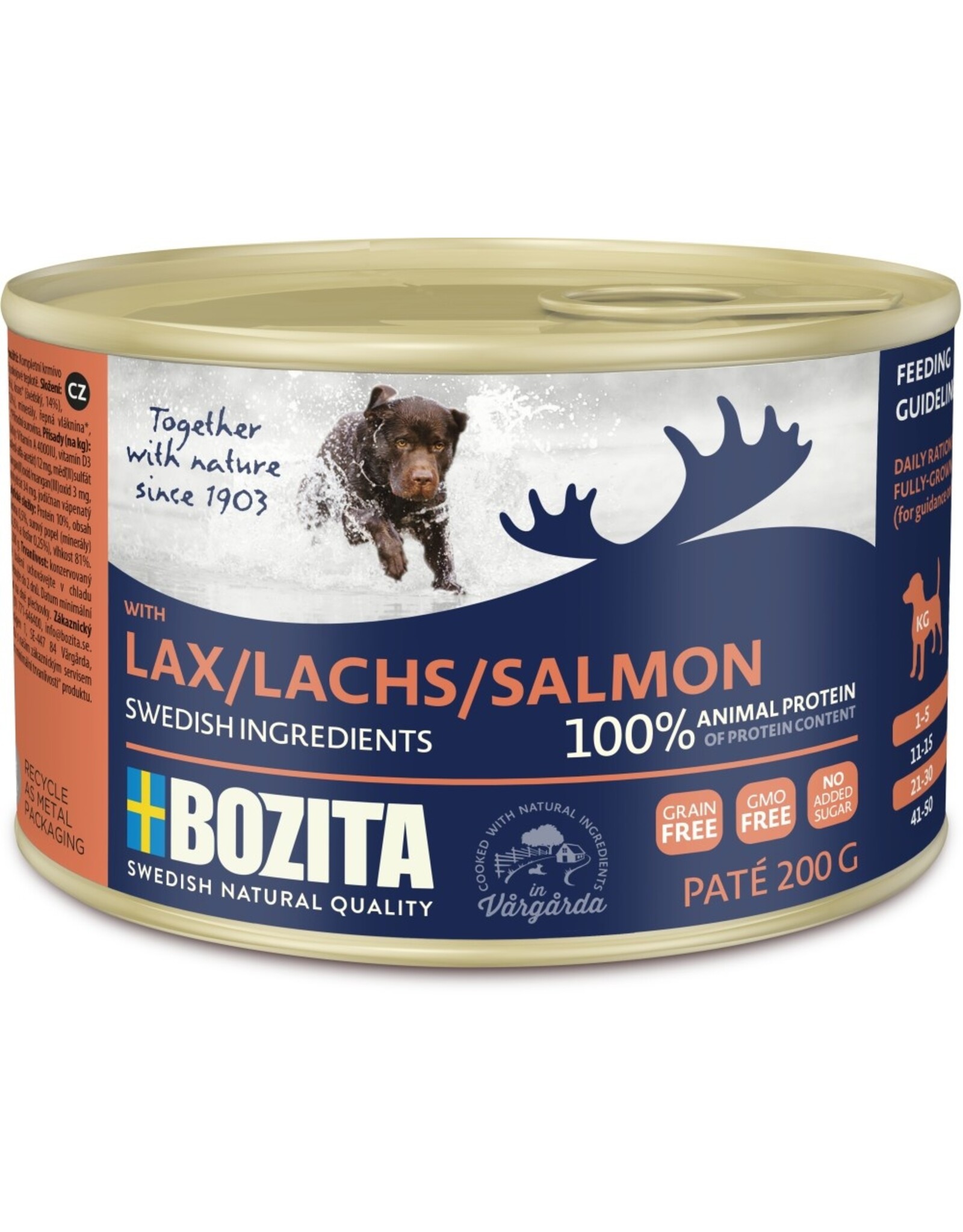 Bozita Bozita Dog Dose Paté Lachs