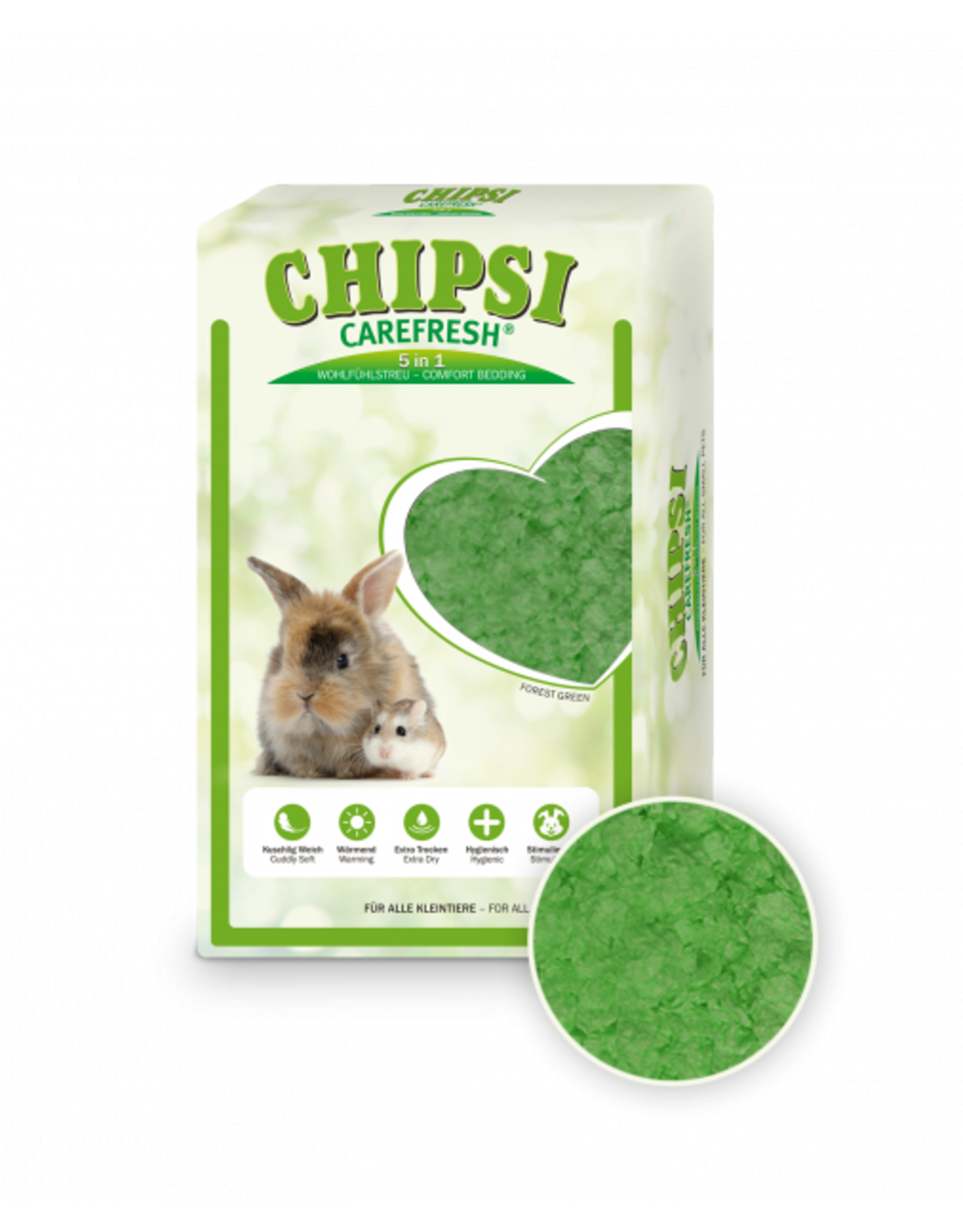 Chipsi Carefresh Forest green 60L
