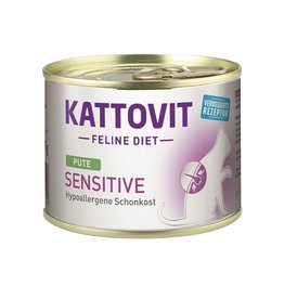 Kattovit Kattovit Feline Diet Sensitive Pute 185g