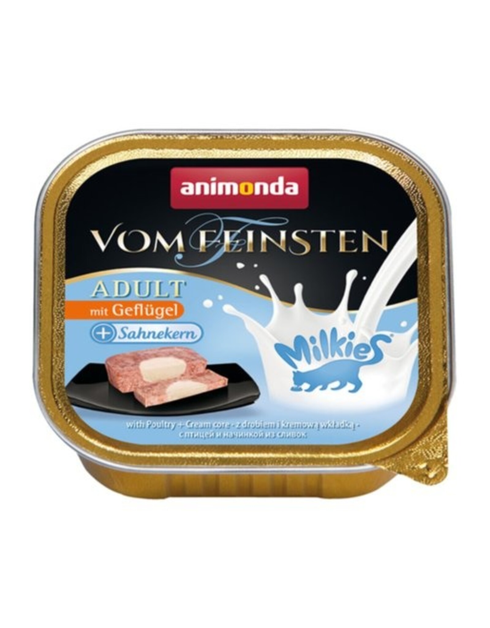 Animonda Animonda Cat Vom Feinsten mit Geflügel+Sahnekern 100g