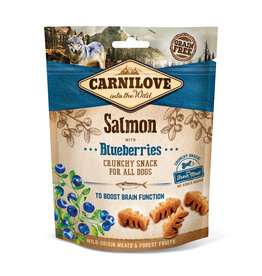 Carnilove Carnilove Dog Crunchy Snack - Salmon with Blueberries 200g