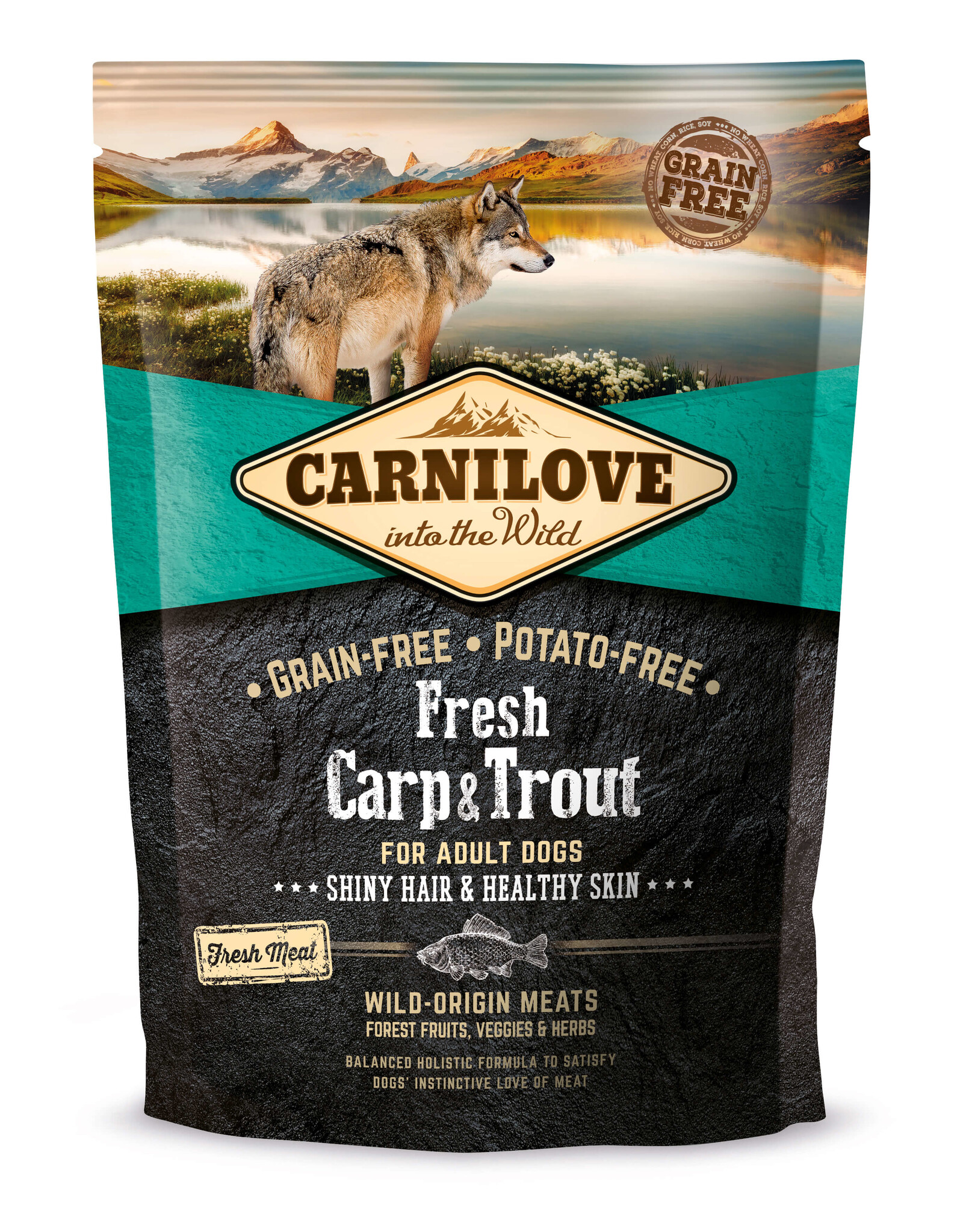 Carnilove Carnilove Dog Adult Fresh - Carp & Trout 1,5kg