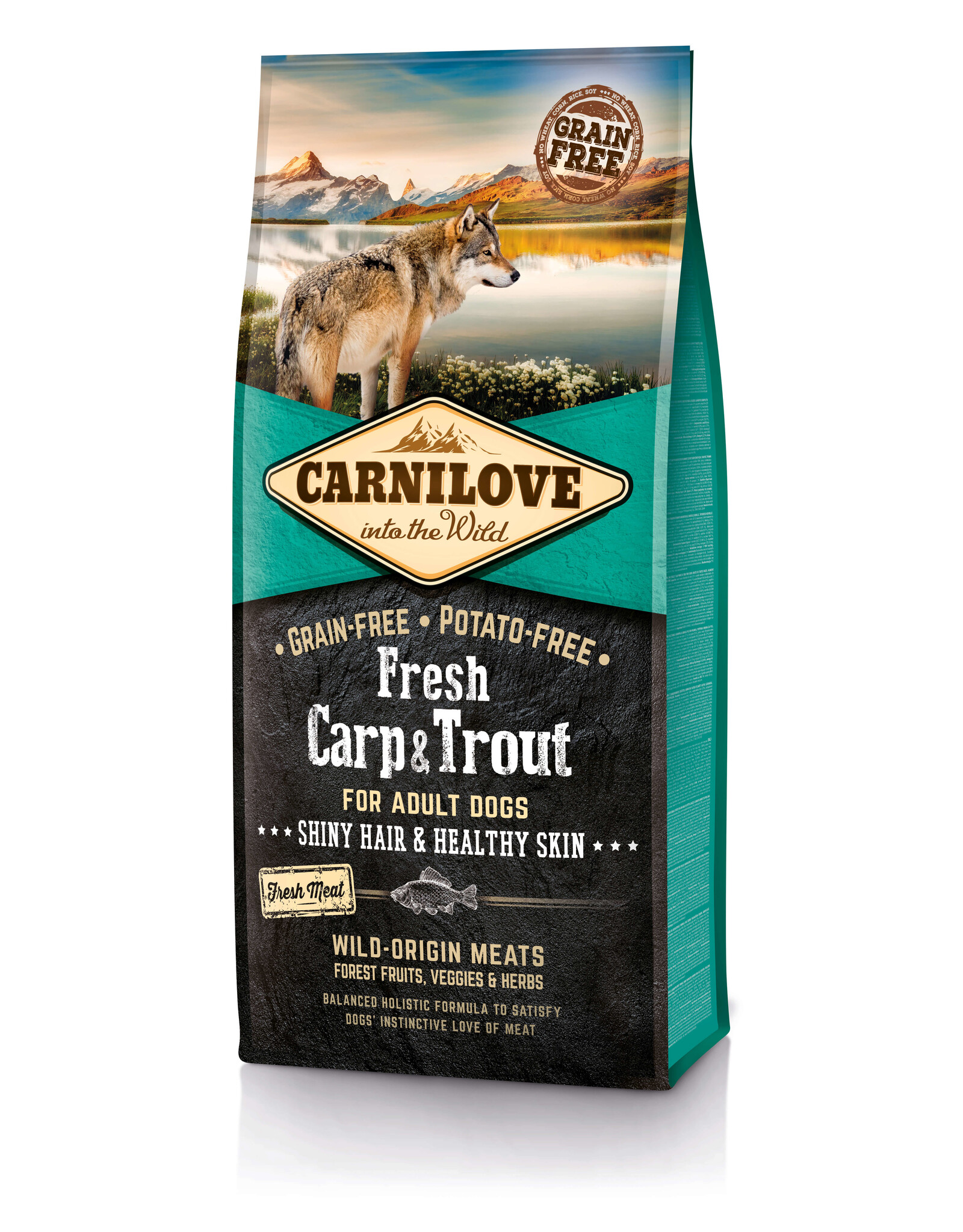 Carnilove Carnilove Dog Adult Fresh - Carp & Trout 12kg