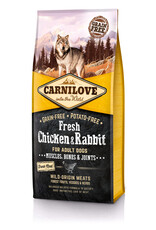 Carnilove Carnilove Dog Adult Fresh - Chicken & Rabbit 12kg