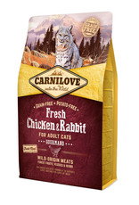 Carnilove Carnilove Cat Adult Fresh - Chicken & Rabbit/Gourmand, 2kg