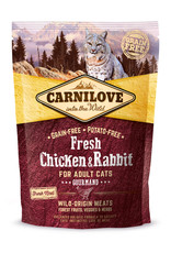 Carnilove Carnilove Cat Adult - Chicken & Rabbit/Gourmand, 400 g