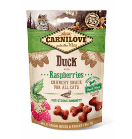 Carnilove Carnilove Cat Crunchy Snack - Duck with Raspberries 50g