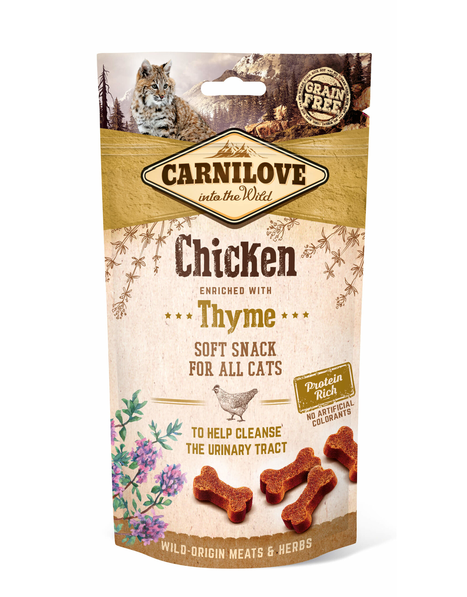 Carnilove Carnilove Cat Soft Snack - Chicken with Thyme 50g