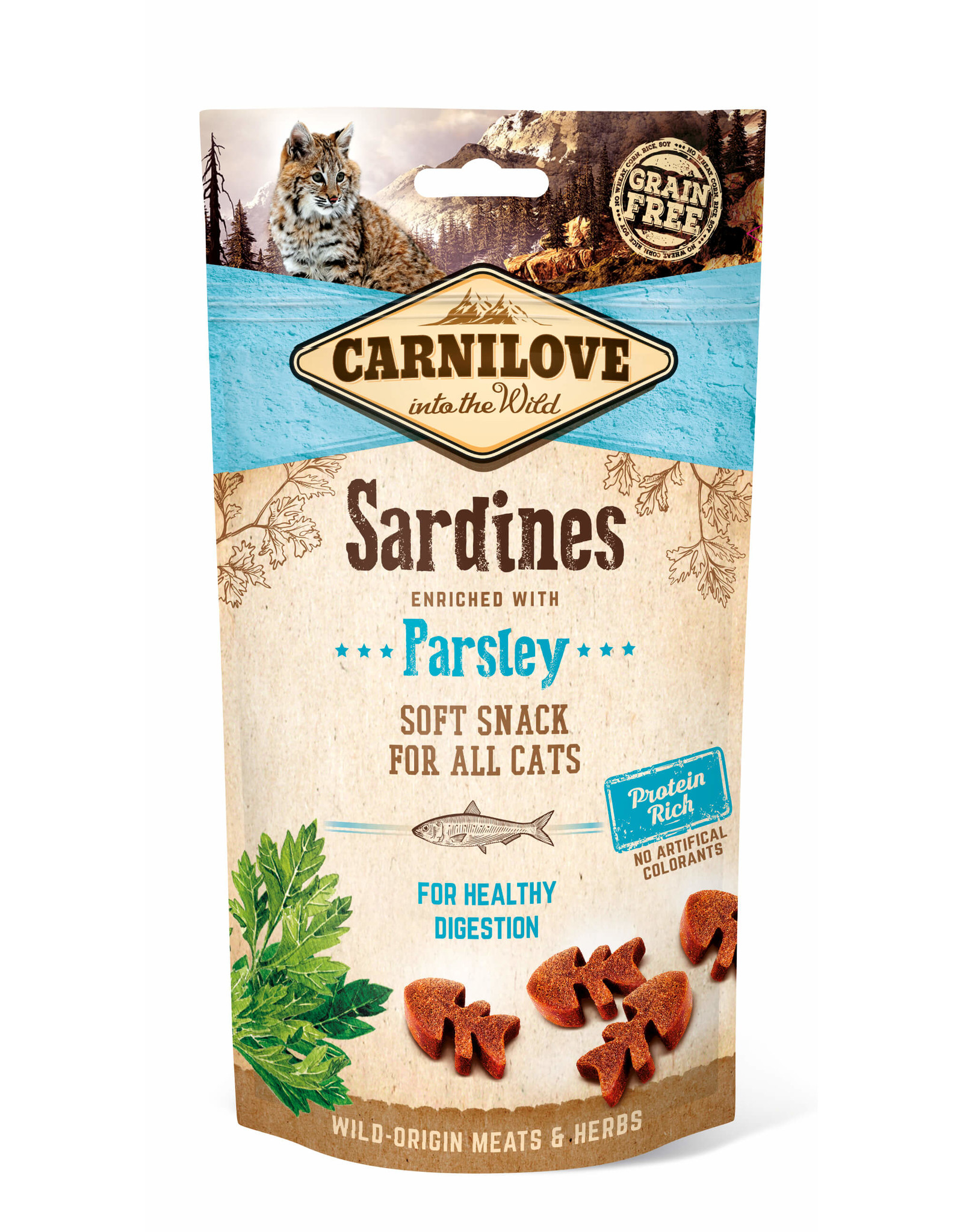 Carnilove Carnilove Cat Soft Snack - Sardine with Parsley 50g