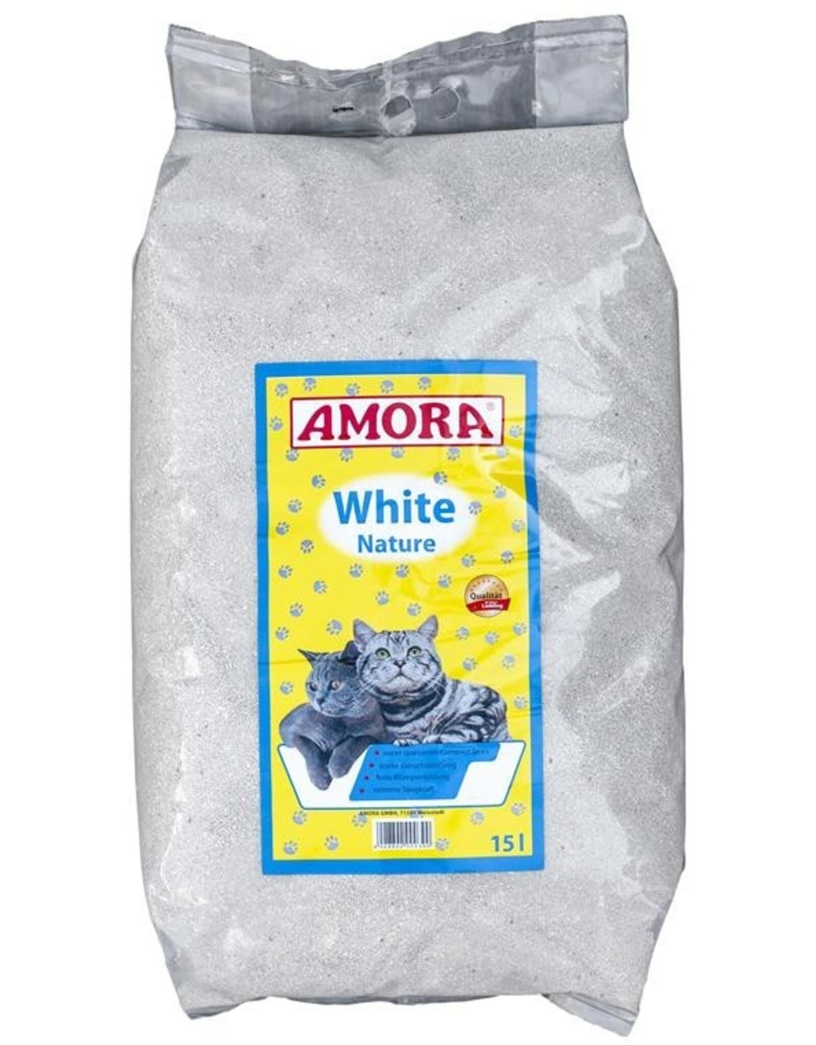 AMORA AMORA Katzenstreu White Compact Nature 15l