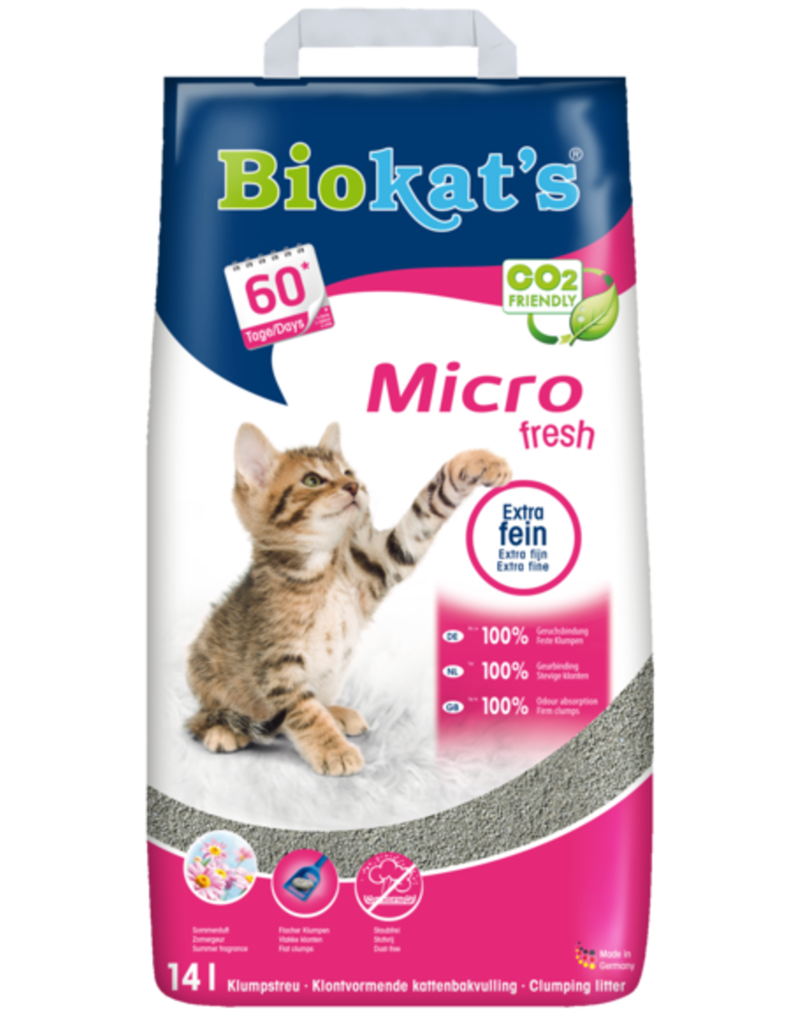 Biokats Biokats Micro classic 14 l im Papiersack