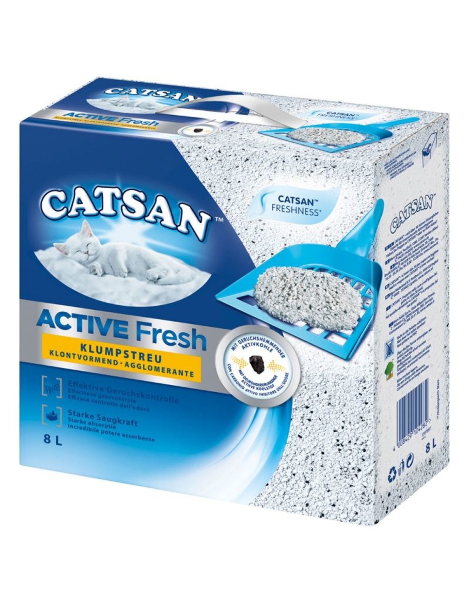 Catsan Catsan Active Fresh Klumpstreu 8l
