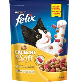 Felix Felix Crunchy & Soft Geflügel 950g