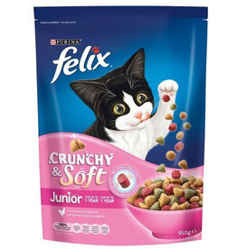 Felix Felix Crunchy & Soft Junior Huhn & Gemüse 950g
