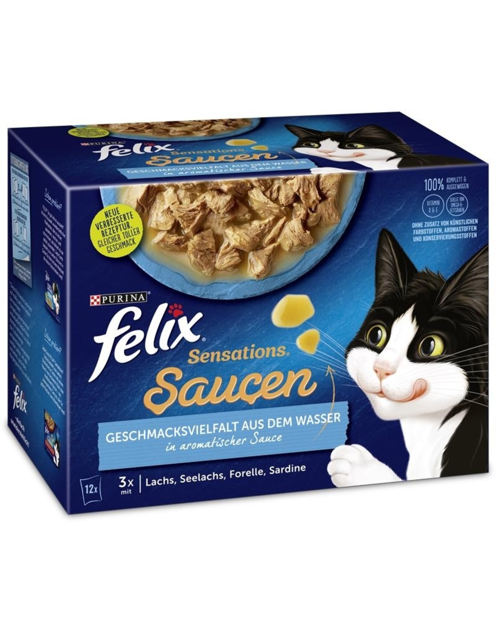 Felix Felix Sens. Saucen Geschmacksvielfalt a. d. Wasser 12x85g