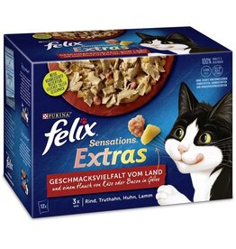 Felix Felix Sens. Extras Geschacksvielfalt vom Land 12x85g
