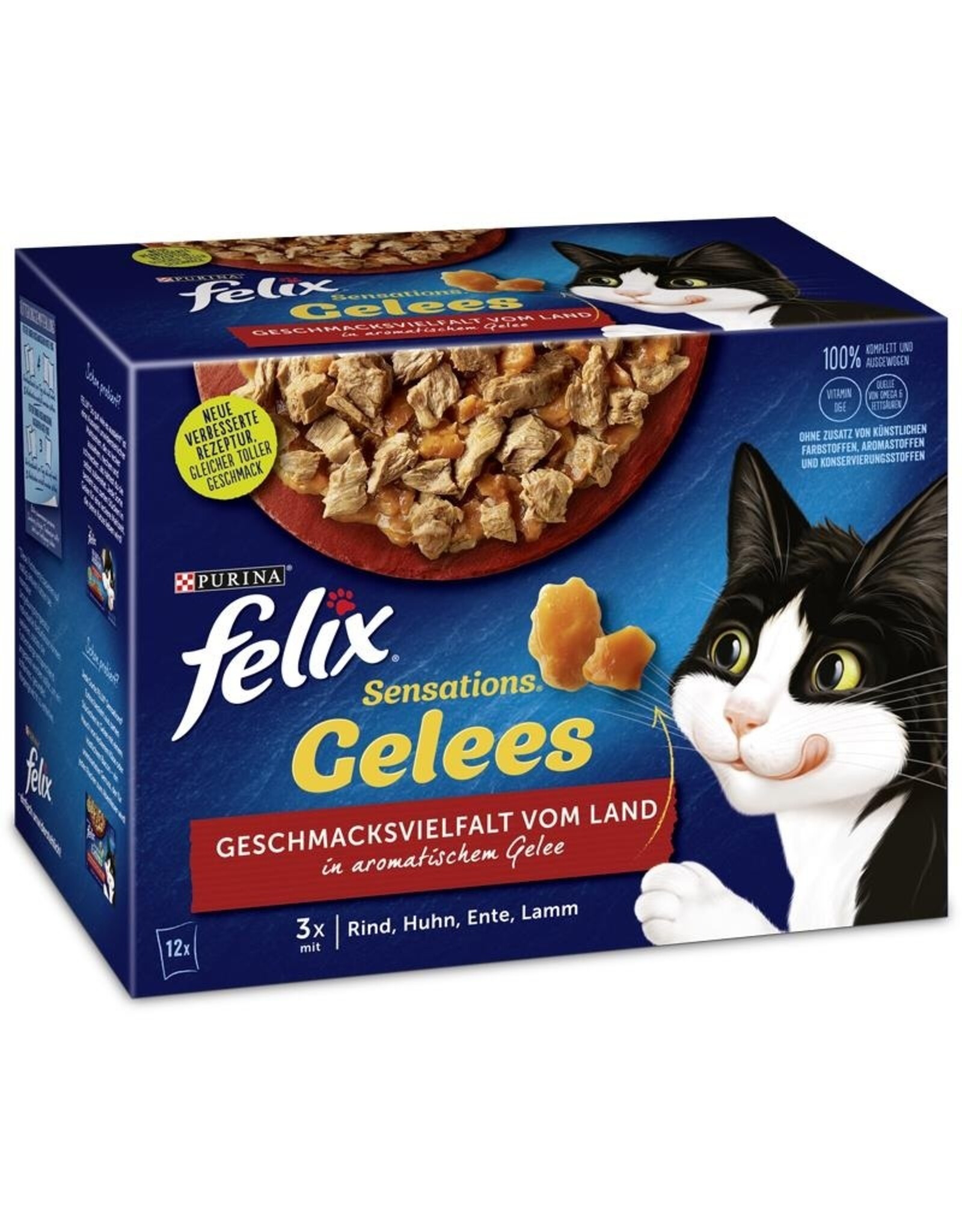 Felix Felix Sens. Gelees Geschacksvielfalt vom Land 12x85g