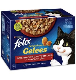 Felix Felix Sens. Gelees Geschacksvielfalt vom Land 12x85g