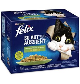 Felix Felix SGWEA gem.Vielfalt m.Gemüse  in Gelee 12x85g MP
