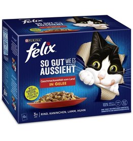 Felix Felix SGWEA Geschmacksvielfalt vom Land  in Gelee 12x85g