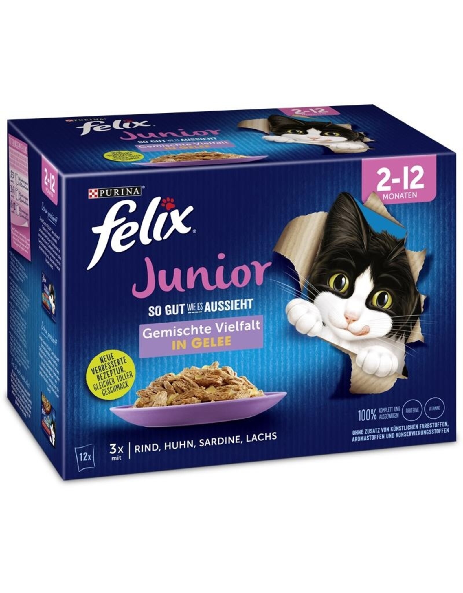 Felix Felix Portionsbeutel Multipack SGWEA Junior 12x85g