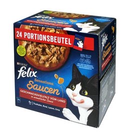Felix Felix Sensations Saucen Geschmacksvielfalt vom Land MP 24x85g