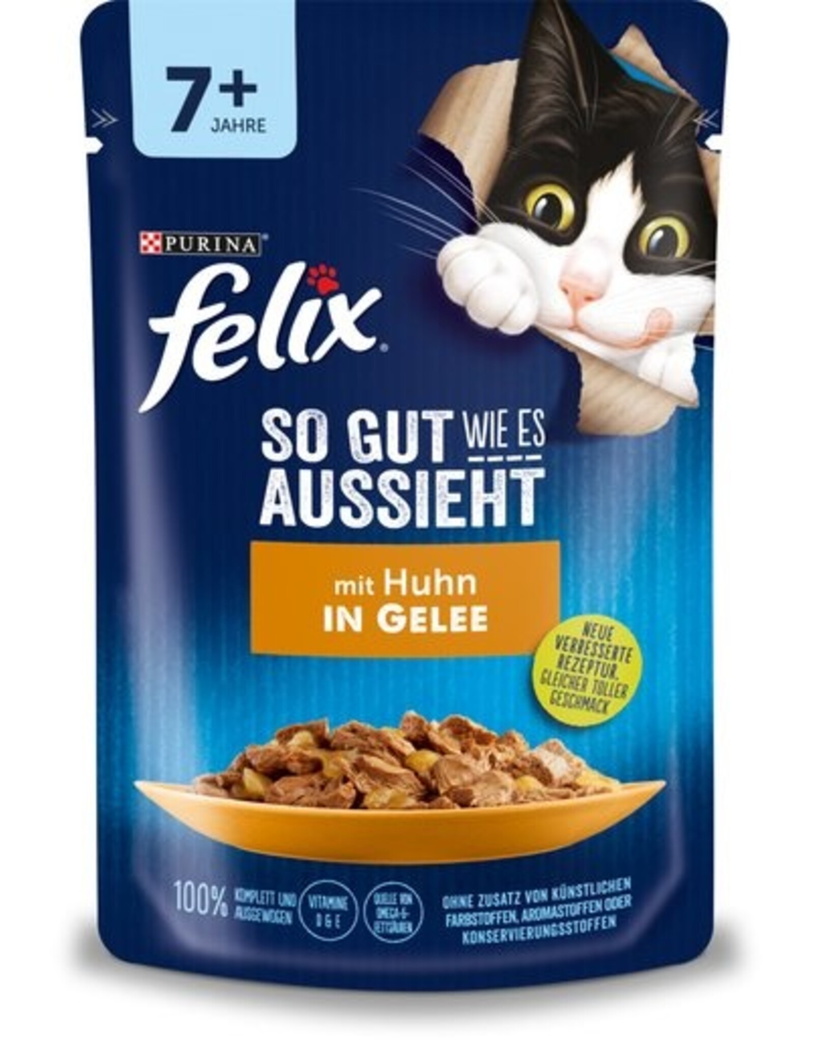 Felix Felix So gut wie es aussieht Senior mit Huhn 85g