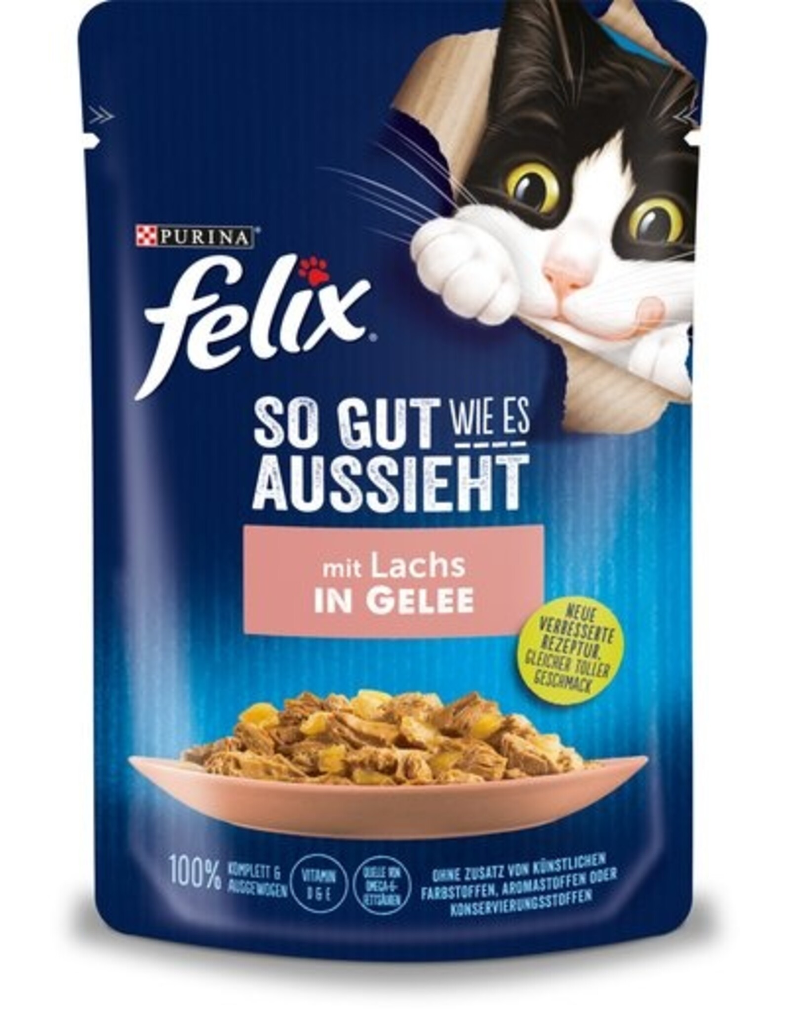 Felix Felix So gut wie es aussieht mit Lachs 85g