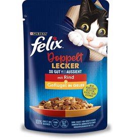 Felix Felix SGWEA doppelt lecker m.Rind & Geflügel 85g