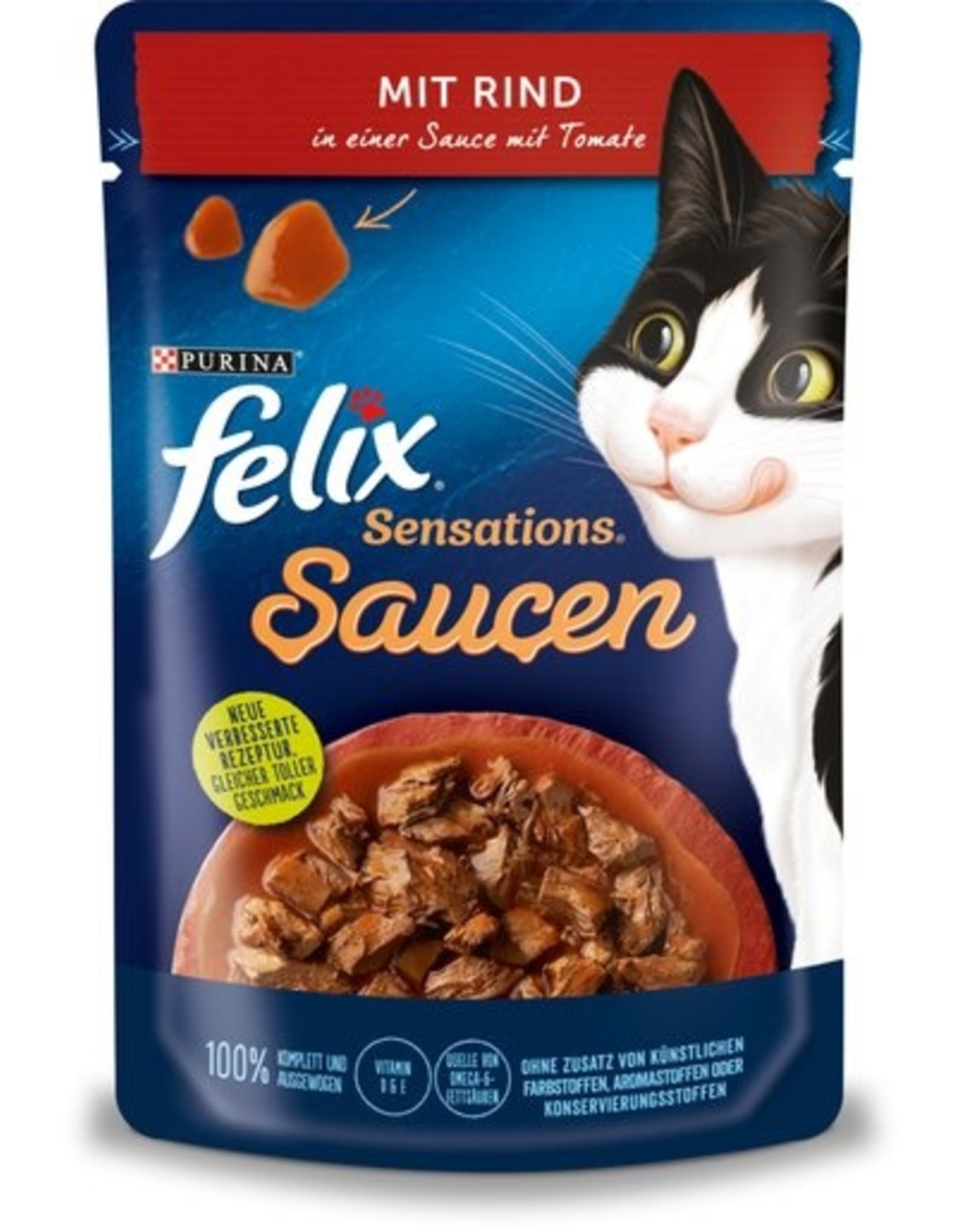 Felix Felix Sensations Saucen mit Rind & Tomate 85g