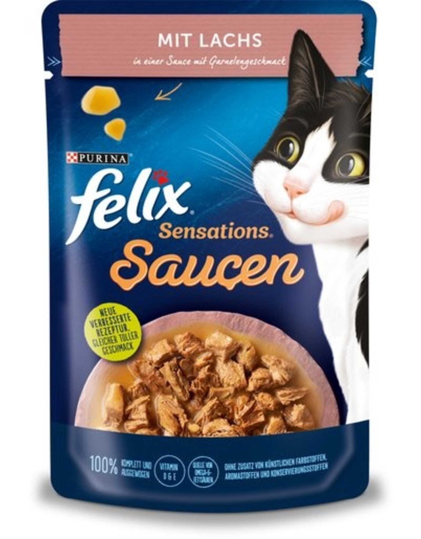 Felix Felix Sensations Saucen mit Lachs & Garnelen 85g