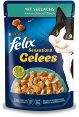 Felix Felix Sensations Gelees mit Seelachs & Tomate  85g