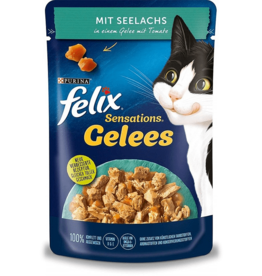 Felix Felix Sensations Gelees mit Seelachs & Tomate  85g