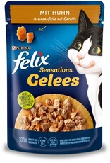 Felix Felix Sensations Gelees mit Huhn & Karotte 85g