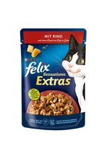 Felix Felix Sensations Extras mit Rind und Hauch Käse 85g