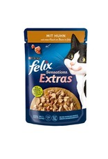 Felix Felix Sensations Extras mit Huhn & Hauch von Bacon 85g