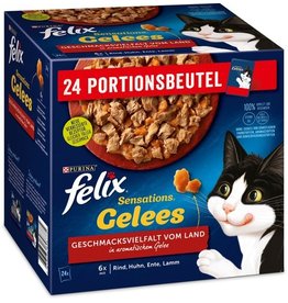 Felix Felix SGWEA Geschmacksvielfalt vom Land  in Gelee 24x85g