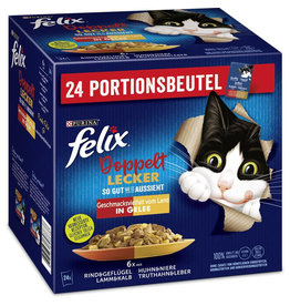 Felix Felix SGWEA doppelt lecker Geschnetzeltes vom Land 24x85g