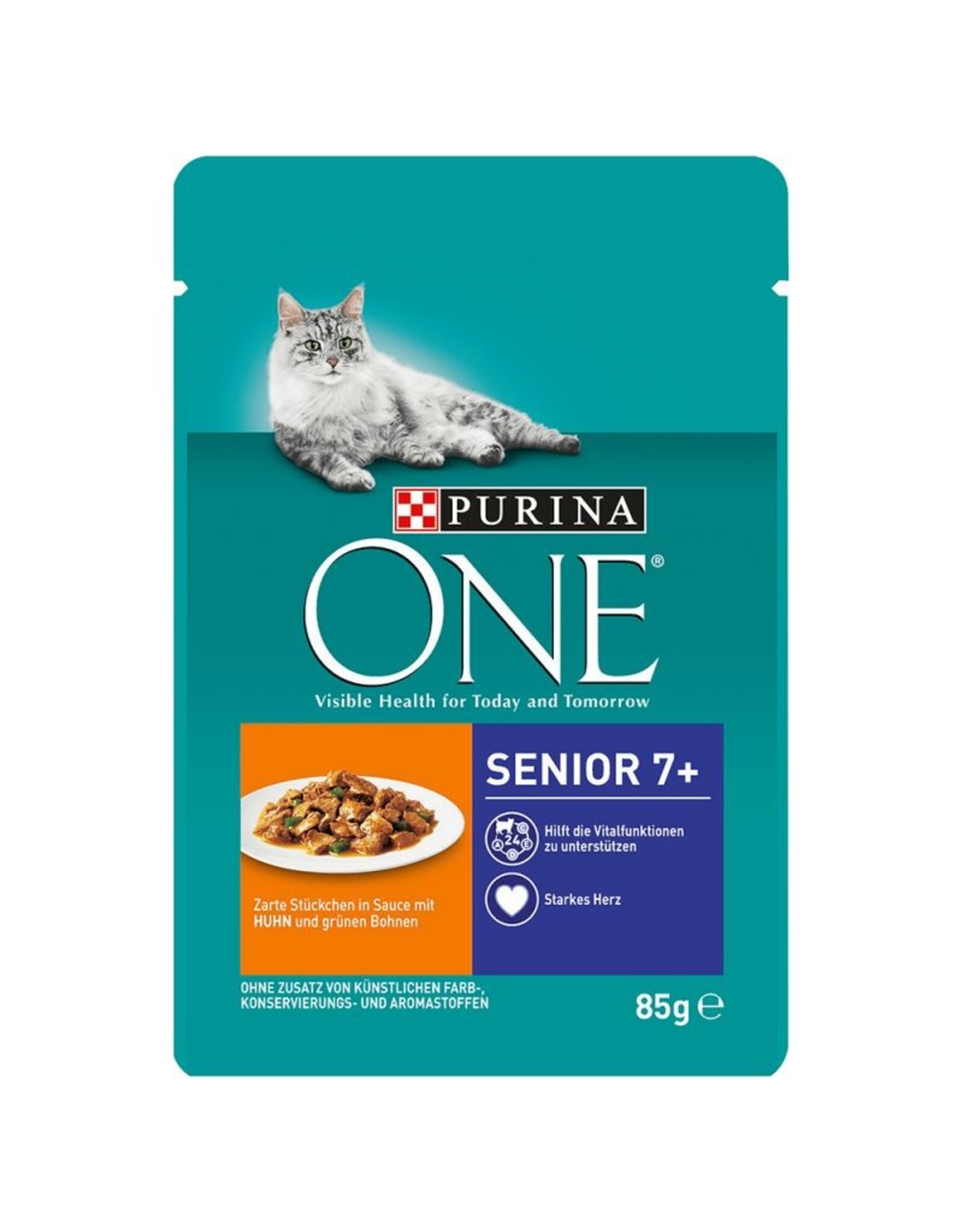 One Purina ONE Senior7 mit Huhn&grünen Bohnen 85g