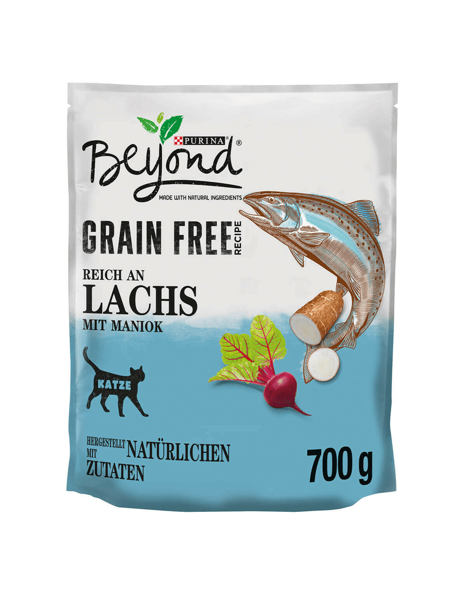 Beyond Beyond Katze Getreidefrei Lachs 700g