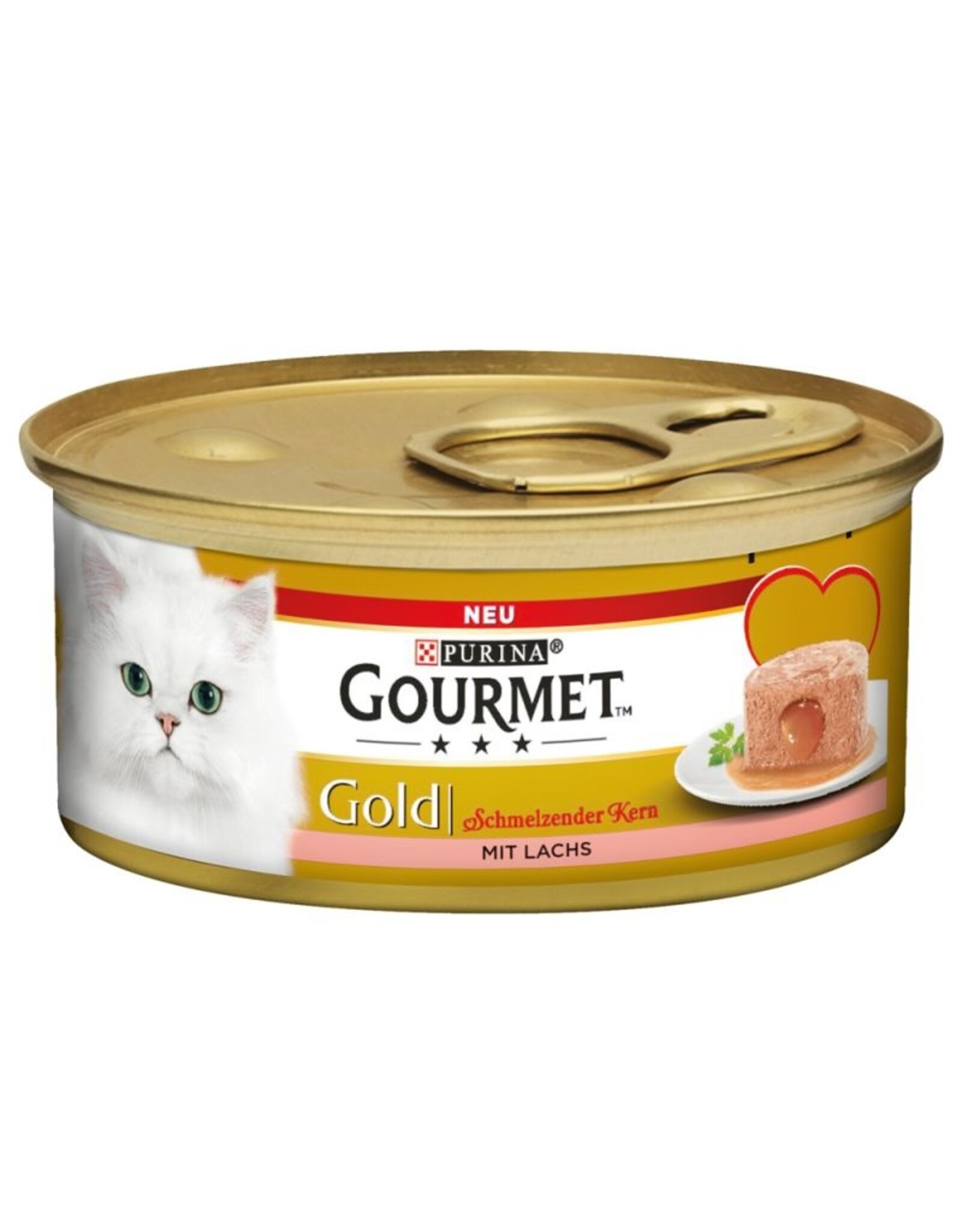 Purina Gourmet Gourmet Gold schmelzender Kern Lachs 85 g