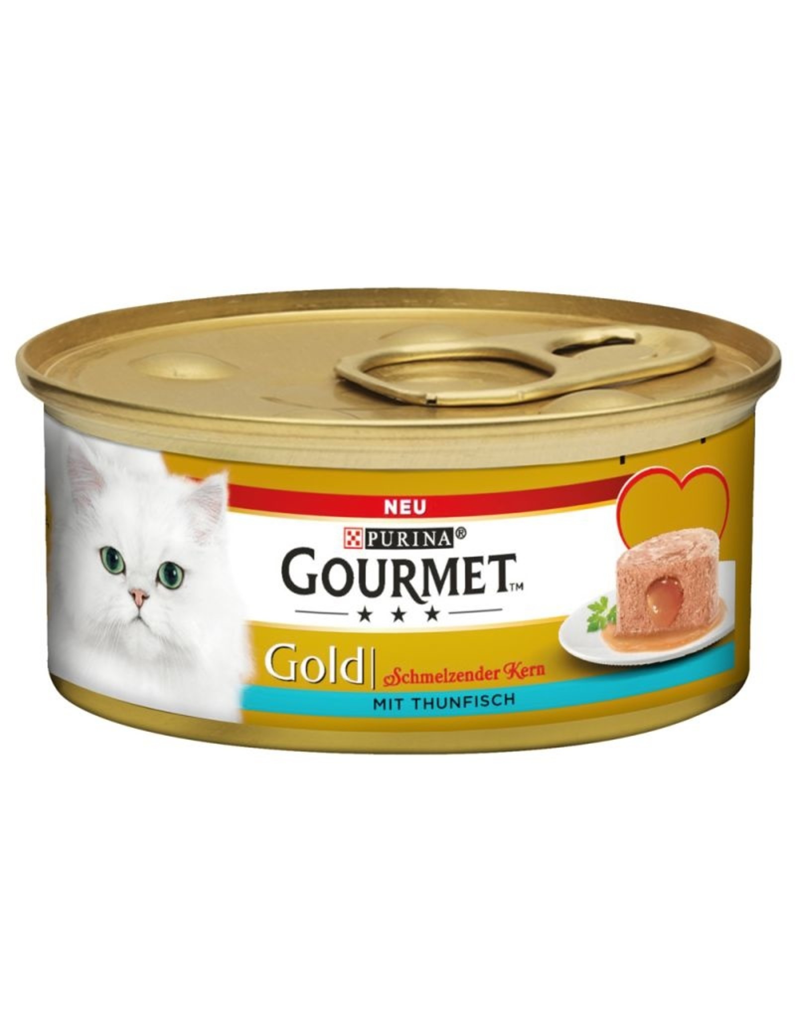 Purina Gourmet Gourmet Gold schmelzender Kern Thunfisch 85 g