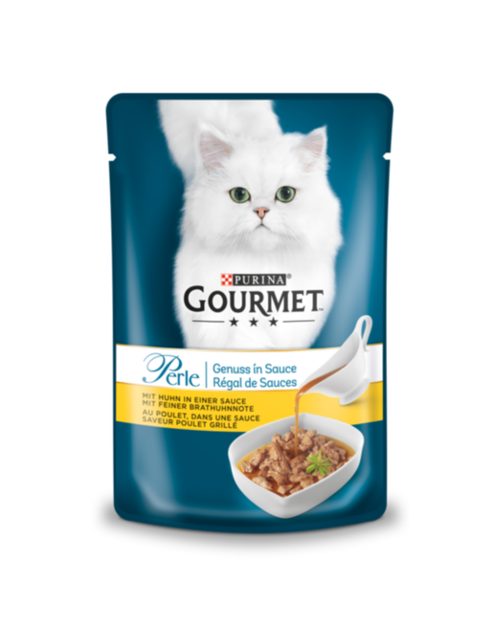 Purina Gourmet Gourmet Portionsbeutel Perle Genuss in Sauce Huhn 85 g