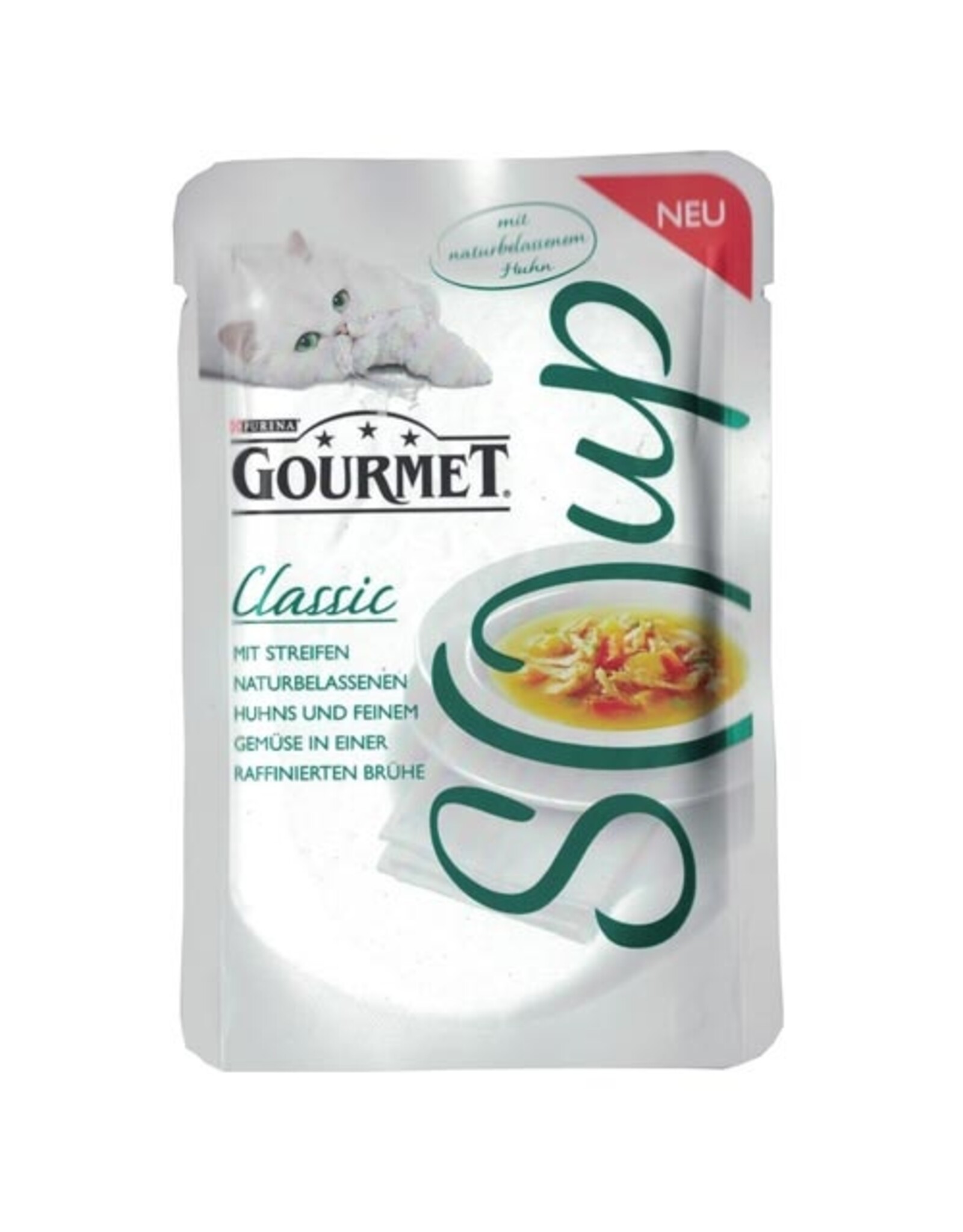 Purina Gourmet Gourmet Soup Huhn und Gemüse 40g