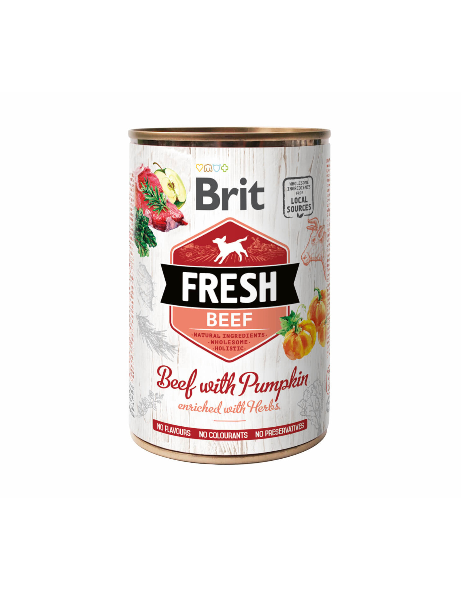 BRIT Brit Fresh - Beef with Pumpkin/ Rind mit Kürbis 400g