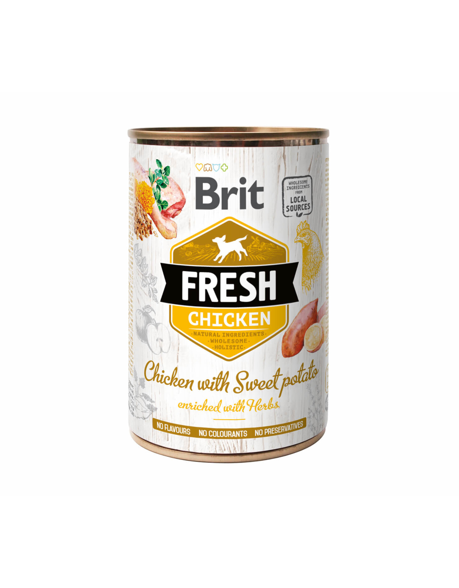 BRIT Brit Fresh - Chicken with Sweet Potato 400g