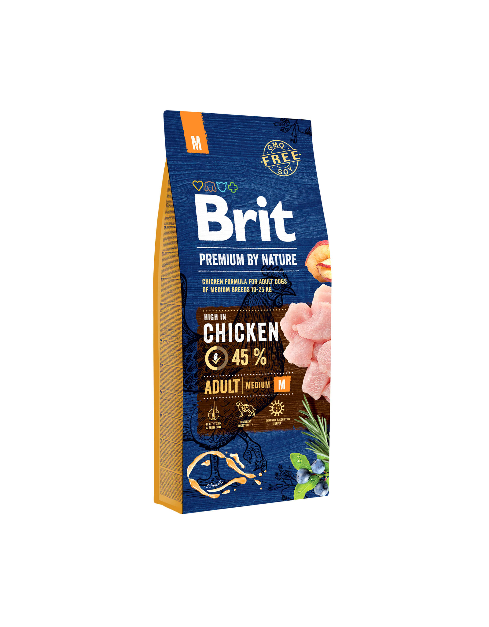 BRIT Brit Premium by Nature Dog - Adult M, 15kg