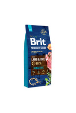 BRIT Brit Premium by Nature Dog - Sensitive Lamb&Rice, 15kg