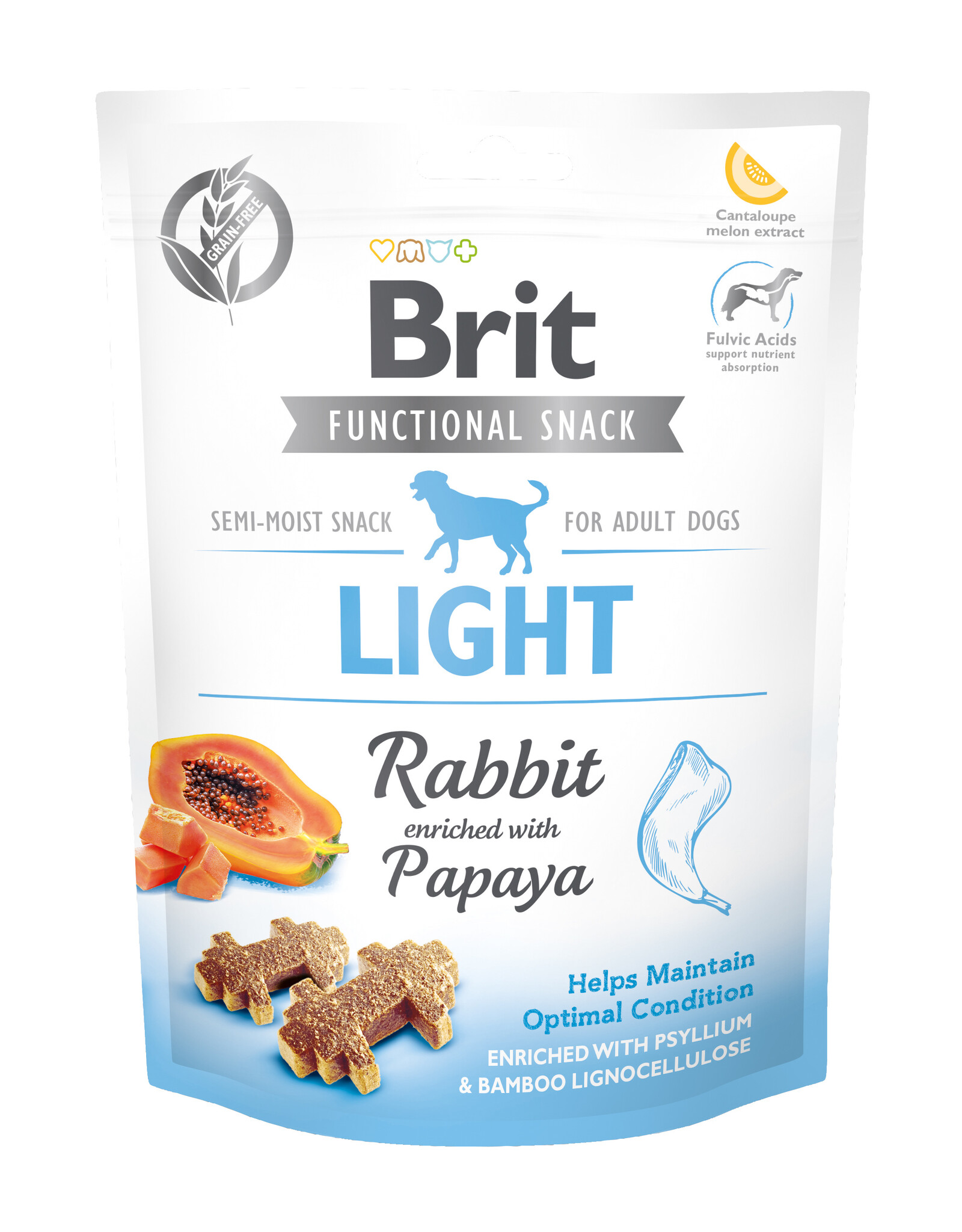 BRIT Brit Functional Snack Light Rabbit + Papaya 150g