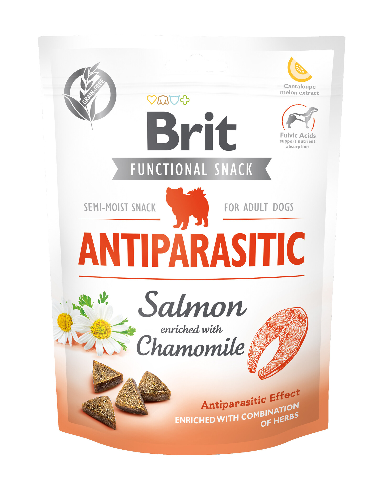 BRIT Brit Functional Snack Antiparasitic Lachs+Kamille 150g